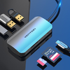 USB-C 3x USB3.0 Dokkolóállomás, SD, TF, PD 0,15m Vention TNHHB, szürke - 1. kép