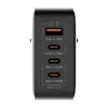 LDNIO Q408 100W USB-A + 3x USB-C hálózati töltő (fekete) - 2. kép