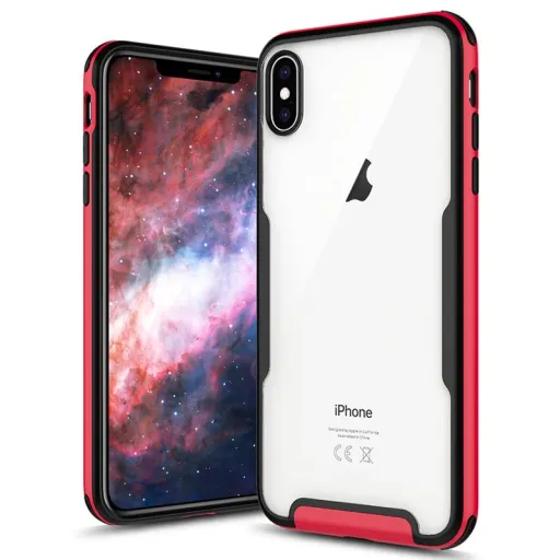 iPhone XS Max Zizo Fuse tok piros-fekete