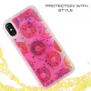 Zizo Liquid Glitter Star tok iPhone X/XS fánk mintás - 0. kép
