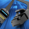 Lapos hálózati kábel UTP CAT6 Vention IBJBV RJ45 Ethernet 1000Mbps 40m fekete - 2. kép