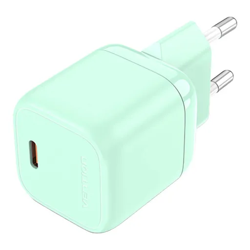 1-portos USB-C GaN Töltő (30W) Zöld