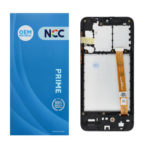 NCC LCD kijelző SAMSUNG A20E A202F OEM kerettel