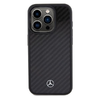 Mercedes Szénszálas Dinamikus tok iPhone 15 Pro - fekete - 1. kép