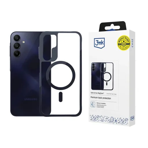 3mk Satin Armor MagCase Samsung Galaxy A15 5G tok - Átlátszó