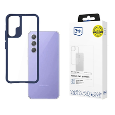 3mk Satin Armor Case+ Kék Samsung Galaxy A54 5G tok - átlátszó