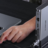 Lention dokkoló állomás AV USB-C szürke - 1. kép