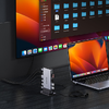 Lention dokkoló állomás AV USB-C szürke - 2. kép
