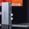 Lention dokkoló állomás AV USB-C szürke - 4. kép