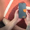 CANVAS fliptok Samsung Galaxy A53 5G-hez, sötétkék - 0. kép