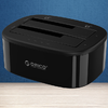 Orico HDD Dokkoló Állomás 3.5 Inch Két Rekeszes USB-A 3.0 - 1. kép