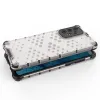 Honeycomb tok páncél borítású gél kerettel Samsung Galaxy A73 fekete tok - 2. kép