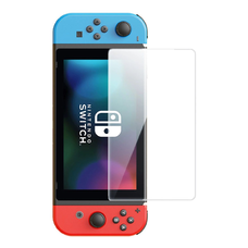 2x Baseus Crystal edzett üveg Nintendo Switch OLED 2021 + felszerelő készlet - átlátszó üvegfólia