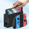 2x Baseus Crystal edzett üveg Nintendo Switch OLED 2021 + felszerelő készlet - átlátszó üvegfólia - 3. kép
