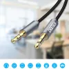 Choetech AUX002 kábel mini jack 3.5mm (férfi) / mini jack 3.5mm (férfi) 1.2m - fekete - 4. kép