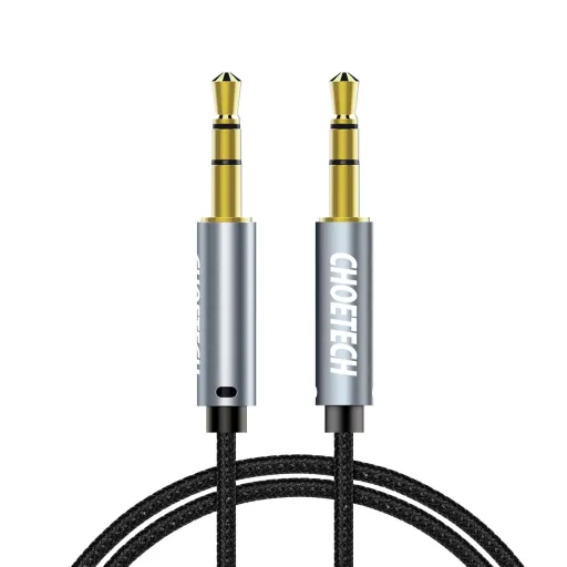 Choetech AUX002 kábel mini jack 3.5mm (férfi) / mini jack 3.5mm (férfi) 1.2m - fekete