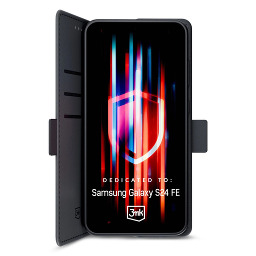 3mk Wallet Case Samsung Galaxy S24 FE tok - Fekete 3mk Wallet Case Samsung Galaxy S24 FE tok - Fekete