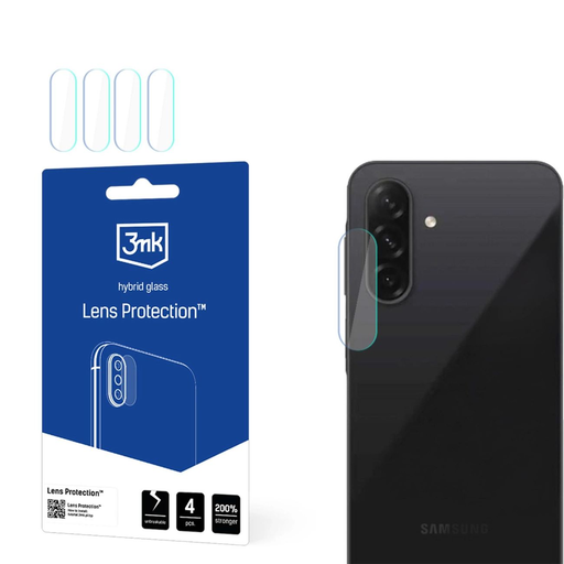 Hybrid Glass a Kameralencséhez 3mk Lencsevédő Samsung Galaxy A26 5G üvegfólia Hybrid Glass a Kameralencséhez 3mk Lencsevédő Samsung Galaxy A26 5G üvegfólia