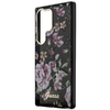 Guess GUHCS23LHCFWSK S23 Ultra S918 fekete/fekete keménytok Flower Collection tok - 4. kép