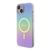 Guess IML Iridescent MagSafe tok iPhone 15 Plus - lila tok - 0. kép