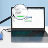 Orico SSD M.2 ház, NVME, USB-C 3.1 Gen.2, 10Gbps (kék) - 1. kép