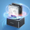 Orico HDD Dokkoló Állomás 3.5 Inch Két Rekeszes USB-A 3.0 - 4. kép