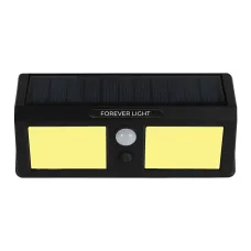 SUNARI Napelemes Lámpa LED FLS-18 COB PIR 3W 200lm 800mAh Li-Ion Örök Fény