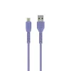 Maxlife MXUC-04 kábel USB - USB-C 1,0 m 3A ibolya - 0. kép