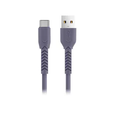 Maxlife MXUC-04 kábel USB - USB-C 1,0 m 3A ibolya