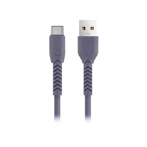 Maxlife MXUC-04 kábel USB - USB-C 1,0 m 3A ibolya