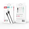 XO kábel NB156 USB - USB-C 1,0 m 2,4A fehér tok - 0. kép