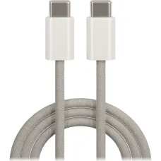 Maxlife MXUC-06 USB-C - USB-C 1,0 m 20W szürke nejlon kábel