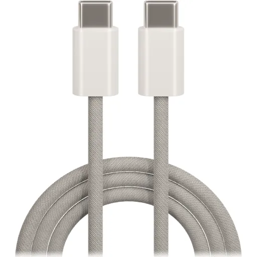 Maxlife MXUC-06 USB-C - USB-C 1,0 m 20W szürke nejlon kábel