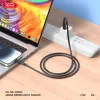 XO kábel NB-Q265B PD USB-C - USB-C 1,0m 60W fekete - 1. kép