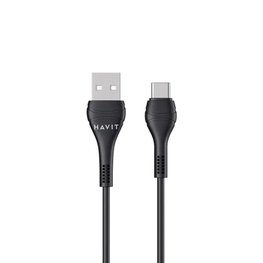 HAVIT kábel CB6161 USB - USB-C 1,0m fekete