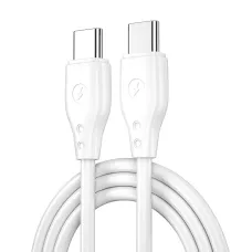 WIWU kábel Pioneer Wi-C002 USB-C - USB-C 67W fehér