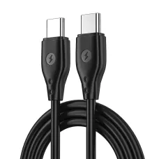 WIWU kábel Pioneer Wi-C002 USB-C - USB-C 67W fekete