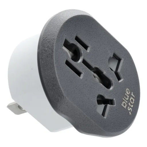 BLUE STAR utazóadapter GO TO USA (Type A) 10A fehér