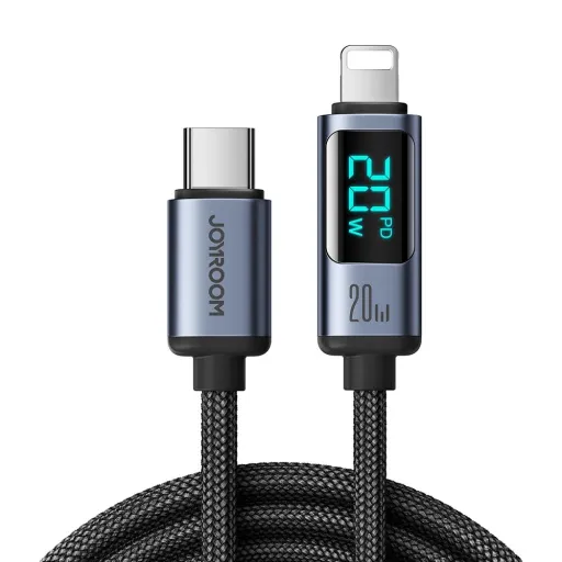 Joyroom S-CL020A16 Lightning - USB-C PD kábel 20W 480Mb/s 1.2m - fekete