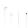 Forever FE-C-00 fehér vezetékes fülhallgató USB-C csatlakozóval - 0. kép