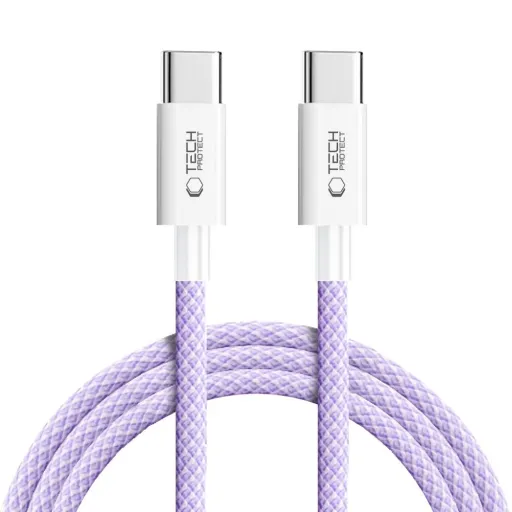 Tech-protect Ultraboost Lite Type-c Kábel Pd60w/3a 200cm Mauve