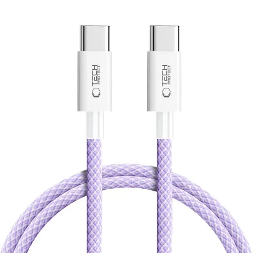 Tech-protect Ultraboost Lite Type-c Kábel Pd60w/3a 100cm Mauve