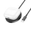 HOCO vezeték nélküli töltő 3 az 1-ben Type C kompatibilis MagSafe 15W CW41 fekete - 2. kép