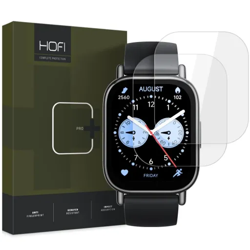 Hofi Glass Pro+ üvegfólia 2-DARABOS XIAOMI REDMI WATCH 5 LITE ÁTLÁTSZÓ üvegfólia