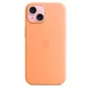 Apple iPhone 15 Silicone Case w MagSafe - Orange Sorbet - 2. kép