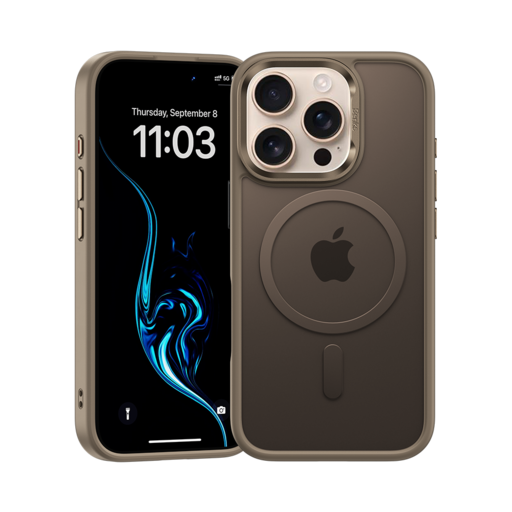 Benks Mágneses Mist tok fém kerettel iPhone 16 Pro titánhoz tok Benks Mágneses Mist tok fém kerettel iPhone 16 Pro titánhoz tok