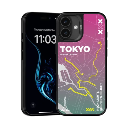 Benks Dynamic City Tokyo iPhone 16 Plus tok Benks Dynamic City Tokyo iPhone 16 Plus tok