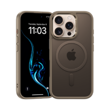 Benks mágneses Mist tok fémkerettel iPhone 16 Pro Max titánium tok