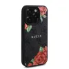 Guess PU Leather 4G Roses MagSafe tok iPhone 16 Pro fekete - 2. kép