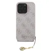 Guess 4G Charm tok iPhone 16 Pro-hoz egyszínű rózsaszín - 0. kép